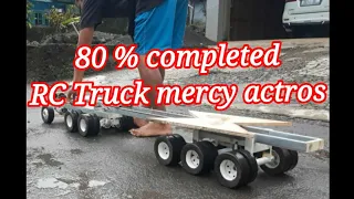 RC Truck-MERCY actros 3363-(6×4) skala 1/8 - 80% (completed)