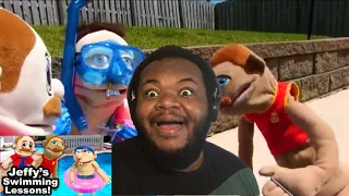 SML Movie: Jeffy's Swimming Lessons! (REACTION)