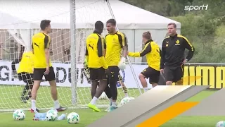 Hitzköpfe Dembele und Bürki streiten sich im BVB-Training