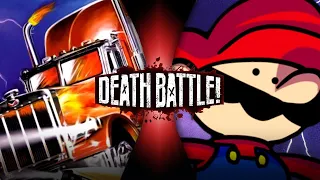 Fan Made Death Battle Trailer: Speedrunner Mario vs Big Rigs