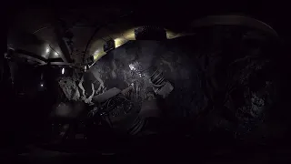 Iron ore mining (EVRAZ Mine VR English)