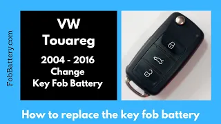 Volkswagen Touareg Key Fob Battery Replacement (2004 - 2016)