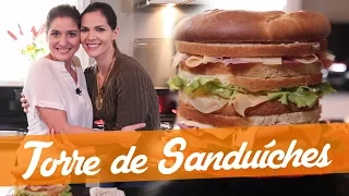 Torre de Sanduíches - Receita Bake Off Brasil