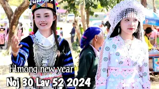Noj peb caug Hmong new year 2024 Km52