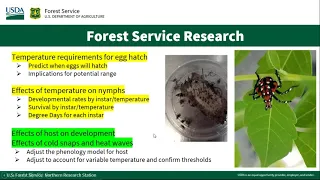 Virtual Forest Health Meeting  New threats to forest health – Beech leaf disease and Spotted lantern