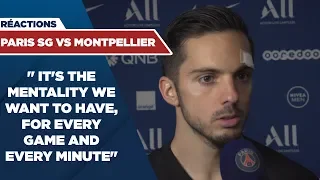 POST GAME INTERVIEWS : PARIS SAINT-GERMAIN vs MONTPELLIER