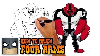 How to Draw Ben 10 | Four Arms