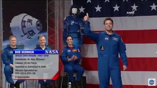 Meet the First Commercial Crew Astronauts - NASA Announcement