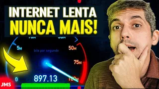 INTERNET LENTA? SEGREDO REVELADO Para DEIXAR a VELOCIDADE MAIS RÁPIDA!