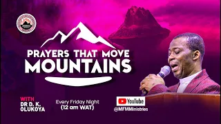 PRAYERS THAT MOVE MOUNTAINS Episode 26 with Dr D  K  Olukoya