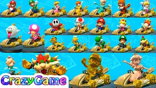 Mario Kart 8 Deluxe All Characters Select Animation