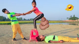 Top New Funniest Comedy Video 😂 Most Watch Viral Funny Video 2022 Episode 96@MasalaFunTv