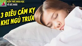 3 Kiểu ngủ trưa sai lầm khiến tuổi thọ ngày càng suy giảm