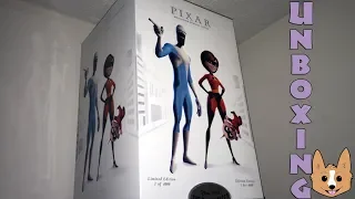 Limited Edition Incredibles 2 Disney Store Exclusive Dolls Unboxing Pixar