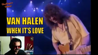 VAN HALEN LIVE 🔥 When It's Love 🔥 ISOLATED 🔥 Reaction