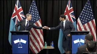 Fijian Acting Prime Minister welcomes U.S. Secretary of States, Antony John Blinken official visits