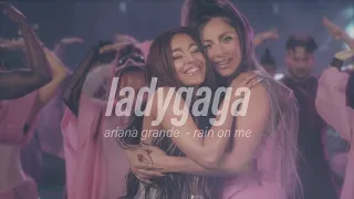 lady gaga, ariana grande - rain on me ( s l o w e d )