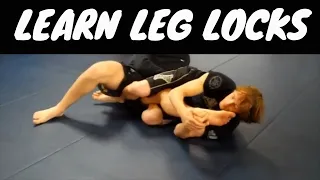 LEG LOCKS FOR BEGINNERS - PART 1 - ANKLE LOCK AND KNEE BAR FINISHES AND SETUPS