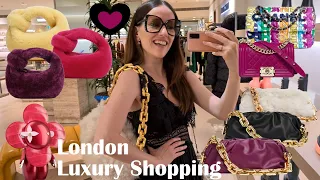 LONDON LUXURY SHOPPING VLOG 2021 - Come Shopping With Me at Harrods, Dior, Chanel & Louis Vuitton