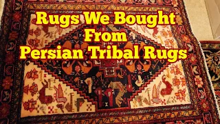 Rugs We Bought From Persian Tribal Rugs