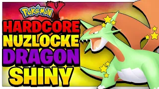 Pokemon Y Hardcore Nuzlocke - DRAGON TYPE SHINY ONLY! (No Overleveling, No Items)
