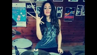 AC/DC - THUNDERSTRUCK - DRUM COVER by CHIARA COTUGNO