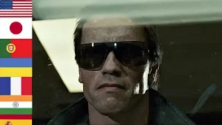 Terminator - "I'll be back" in 12 different languages