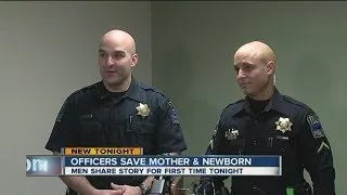 10pm officers save baby