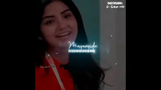 Enj Siru Mailangi Gv Prakash__Kashmira Whatsapp status Tamil...Sivappu Manjal Pacchai Love Status