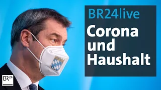 BR24live: Staatsregierung zu Haushaltsplänen für 2022 und Corona | BR24