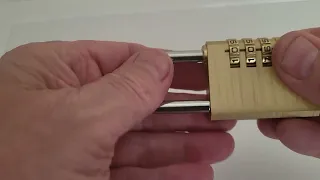 (074) S&L (Smith and Locke) Combination Padlock Decode