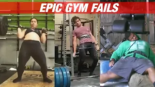 HEAVY LIFT CROSSFIT AND WEIGHTLIFTING STYLE | EPIC GYM FAILS