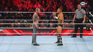 Dexter Lumis Vs El Miz por un contrato - WWE RAW 28 de Noviembre 2022 Español Latino