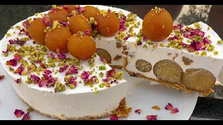 Lotus Ghulab Jamun Cheesecake Recipe