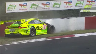 Manthey Grello Crash 24H Rennen Nürnburgring 2022