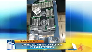 Quatro são presos com ecstasy e lança-perfumes - Tribuna da Massa (12/10/18)