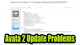 DJI Avata 2 Goggles 2 & RC2 Firmware Update PSA - Update Your App!