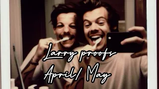 Larry proofs/ updates April - May (2024)