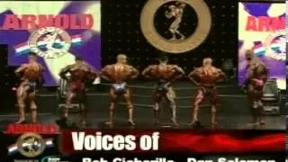 Arnold Classic Posedown Kai Greene, Branch Warren, Victor Martinez