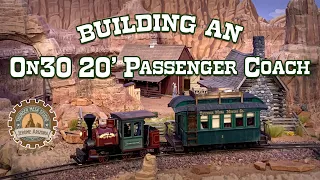 Building a 20' On30 Passenger Coach