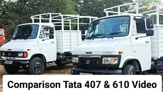 New TATA MOTORS SFC 610 Trucks | Tata SFC 407 TT Pickup  Specification Features Comparison video