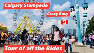 Calgary Stampede 2023 | Tour of all the Calgary Stampede 2023 Rides Alberta,Canada