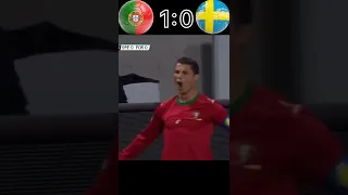 Full video ☝️Portugal vs Sweden 3-2 Ronaldo Hat trick #vibe #football