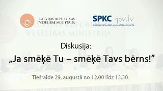 Ekspertu diskusija - Ja smēķē Tu - smēķē Tavs bērns!