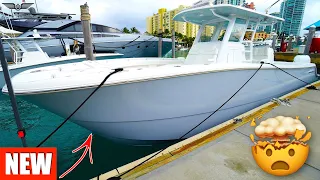 Watch this Sea Trial Before Buying an Invincible Boat - 2022 Miami Boat Show - INVINCIBLE 33' CAT