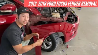How to remove your 2012-2018 Ford Focus Fender | ReveMoto