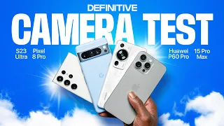 Pixel 8 Pro vs iPhone 15 Pro Max vs Huawei P60 Pro vs Samsung S23 Ultra DEFINITIVE Camera Test