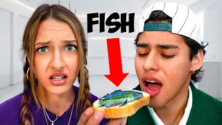 Trying Weird Food Pregnancy Cravings!