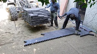 Terrasse selber bauen aus Klinker | Anleitung