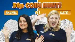 We found WHAT!? Head to head 50p coin hunt!